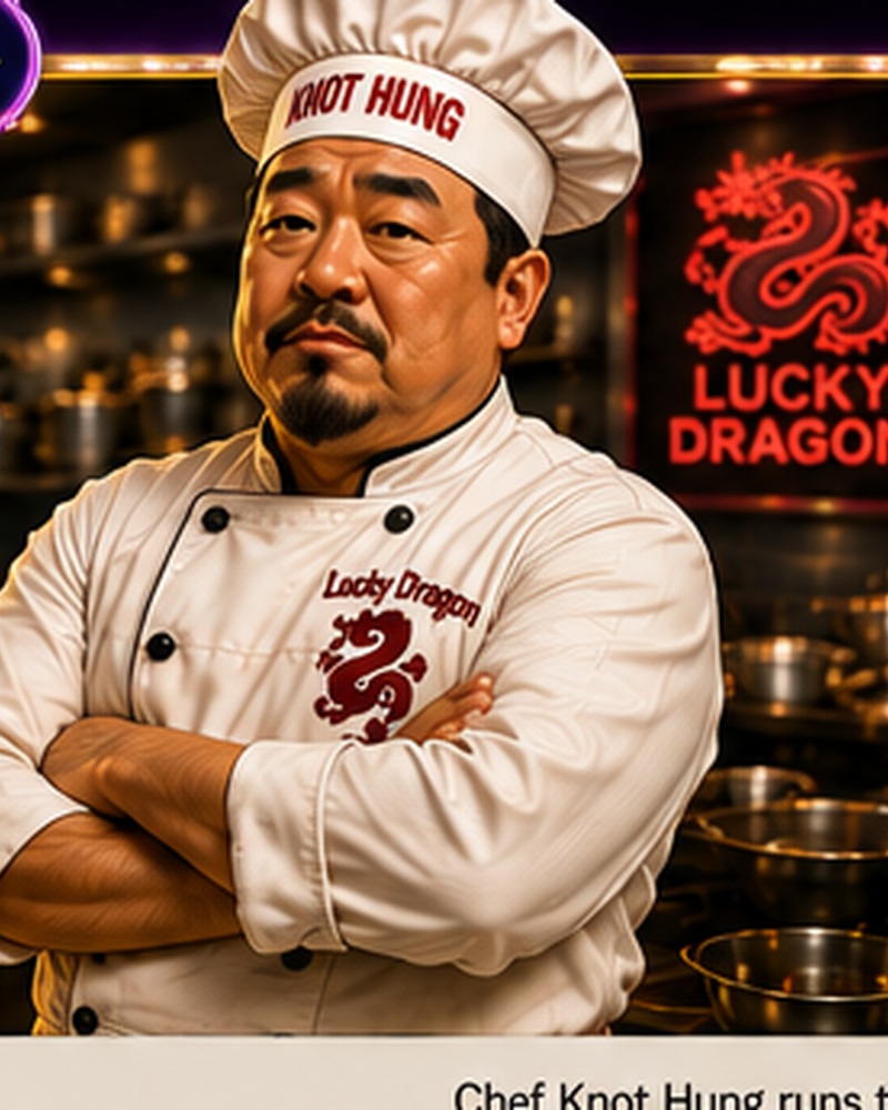 Chef Knot Hung official HO-TEL portrait
